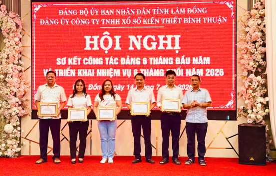 Hội nghị sơ kết công tác Đảng, sơ kết hoạt động kinh doanh 6 tháng đầu năm 2026