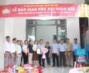 Công ty Xổ số Kiến thiết Bình Thuận trao 3 căn nhà “đại đoàn kết” cho hộ dân có hoàn cảnh khó khăn