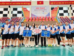 Công ty TNHH Xổ số kiến thiết  Bình Thuận lập cú đúp Giải Nhì tại Hội thao Khối thi đua số 8 
