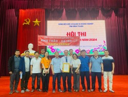 Đảng viên Đảng bộ Công ty TNHH Xổ số kiến thiết Bình Thuận tham gia Hội thi Bí thư chi bộ giỏi năm 2024