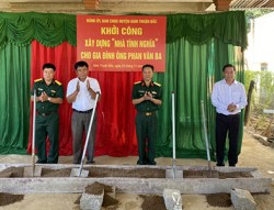Khởi công xây dựng nhà tình nghĩa cho cựu chiến binh