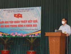 Đảng ủy Công ty tổ chức lớp Hội nghị quán triệt các kết luận của Hội nghị TW4 (Khóa XIII)