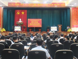 ĐẢNG BỘ CÔNG TY TNHH XỔ SỐ KIẾN THIẾT BÌNH THUẬN THAM DỰ HỘI NGHỊ TRỰC TUYẾN TOÀN QUỐC QUÁN TRIỆT, TRIỂN KHAI THỰC HIỆN NGHỊ QUYẾT HỘI NGHỊ LẦN THỨ MƯỜI BAN CHẤP HÀNH TRUNG ƯƠNG ĐẢNG KHÓA XIII