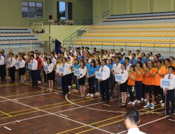 Tối 09/6, tại Trung tâm TDTT tỉnh  Cụm thi đua 11 đã tổ chức khai mạc Hội thao Khối thi đua năm 2017