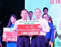 LỄ TIẾP NHẬN ỦNG HỘ VÀ TRAO HỌC BỔNG “ TIẾP BƯỚC CHO EM ĐẾN TRƯỜNG” NĂM 2020