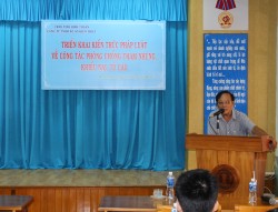 Triển khai kiến thức pháp luật về phòng, chống tham nhũng, khiếu nại, tố cáo