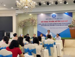 Công ty TNHH Xổ số kiến thiết Bình Thuận tham gia Hội nghị đối thoại, tư vấn, hỗ trợ, giải đáp về bảo hiểm xã hội, bảo hiểm y tế, bảo hiểm thất nghiệp