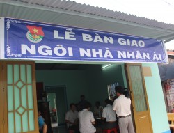 Trao tặng nhà cho 02 gia đình có hoàn cảnh khó khăn tại tỉnh Tây Ninh