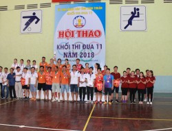 HỘI THAO KHỐI THI ĐUA 11 NĂM 2018