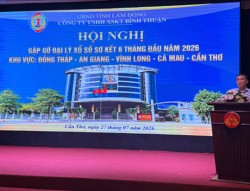 Công ty TNHH Xổ số kiến thiết Bình Thuận đã tổ chức Hội nghị gặp gỡ đại lý năm 2026