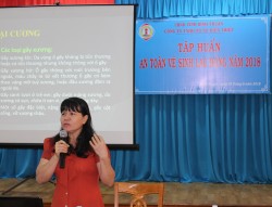 Tập huấn An toàn vệ sinh lao động năm 2018
