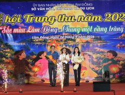 Rực rỡ “Sắc màu Lâm Đồng - Chung một vầng trăng” năm 2026