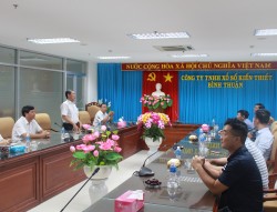 Giao lưu, trao đổi kinh nghiệm hoạt động kinh doanh xổ số kiến thiết giữa Công ty Xổ số kiến thiết Bình Thuận, Công ty Xổ số kiến thiết Vĩnh Phúc và Công ty Xổ số kiến thiết Tuyên Quang